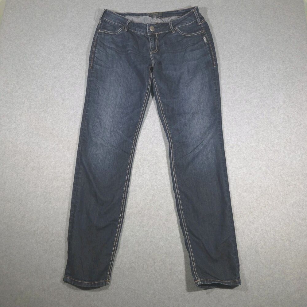Silver Jeans Co Womens Suki Jegging Size W31 L30 Dark Wash Stretch Denim Blue